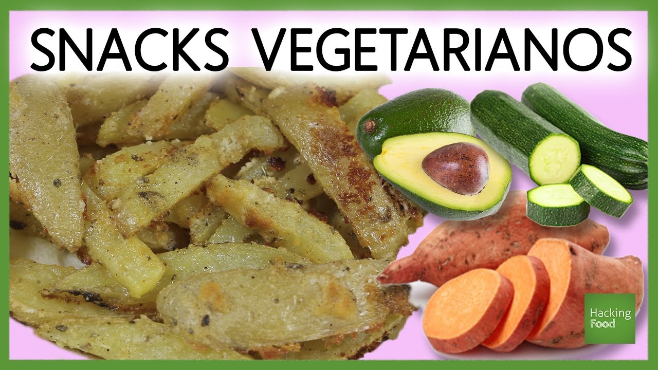 4 Recetas de APERITIVOS VEGETARIANOS ? Recetas fáciles en Hacking Food