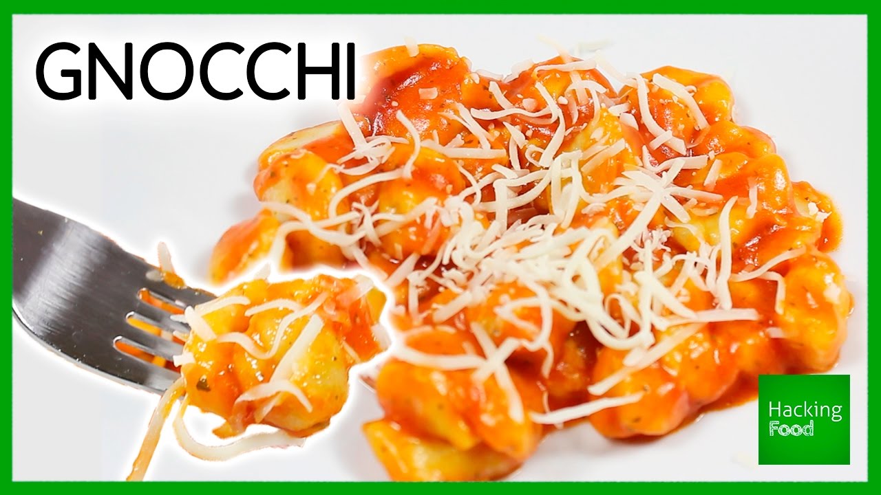 RECETA fácil de ÑOQUIS de PATATA ¡Deliciosos! ? Cocina italiana en Hacking Food