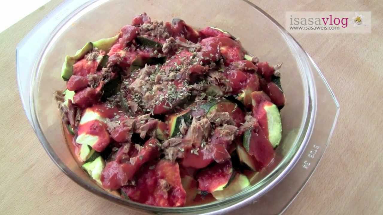 Calabacín al microondas (sabe a pizza!!)