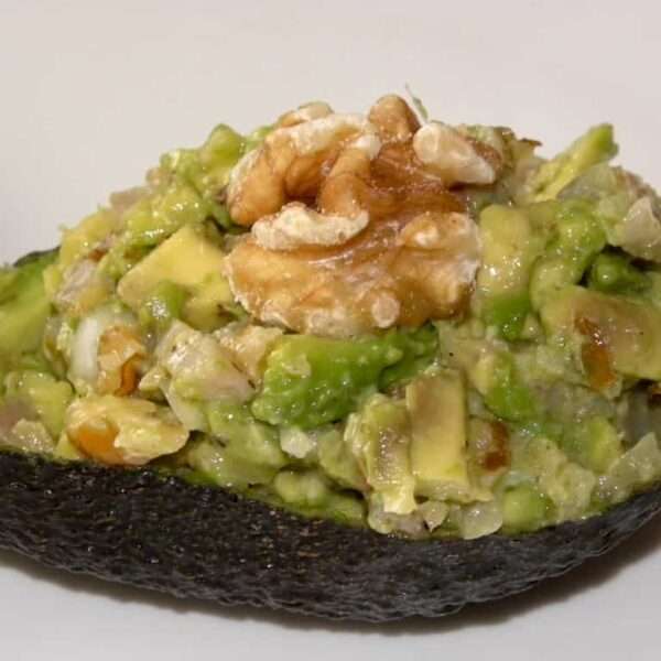 Receta sencilla para preparar aguacates con cangrejo