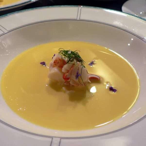 Receta para preparar crema de langosta