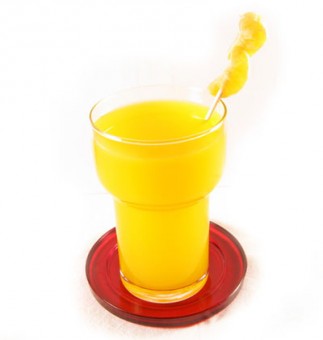 zumo de mandarina y limon