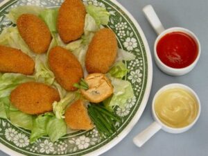 croquetas de mejillones