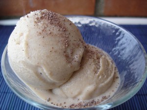 helado de castanas