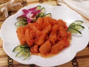 calamares en salsa agriculce