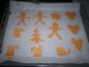 8 galletas de jengibre