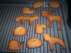 9 galletas de jengibre