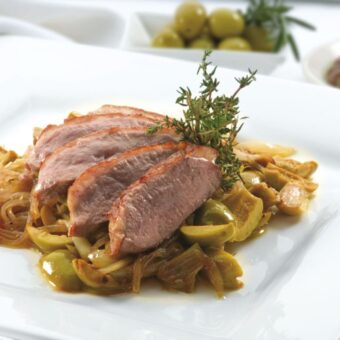 receta de pato con aceitunas
