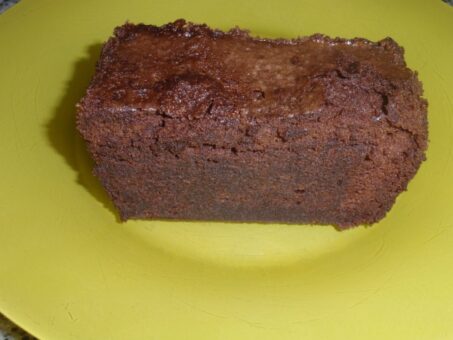 pastel de chocolate con licor café