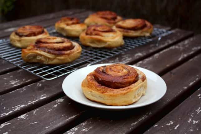 Receta de biscochos de canela