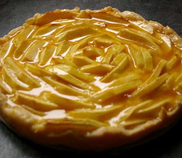 tarta de manzana
