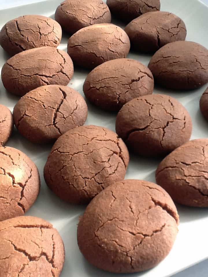 Galletitas de chocolate para celiacos