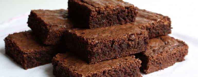 Brownies de chocolate sin gluten