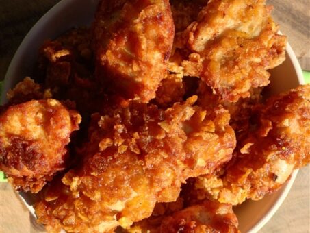 nuggets de pollo con cereales