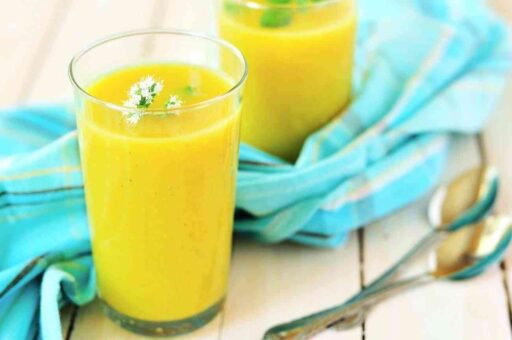 crema de calabacin con curry