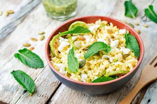 receta de ensalada con queso de cabra