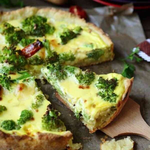 Vida saludable: cómo hacer una deliciosa quiche de brócoli