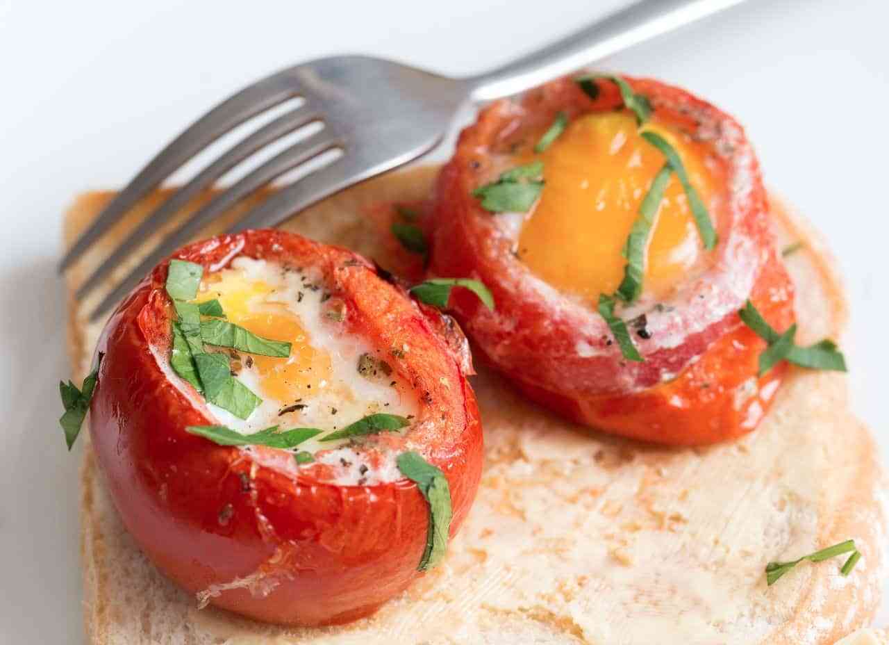 tomates rellenos huevos