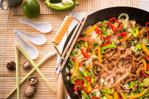 wok verduras