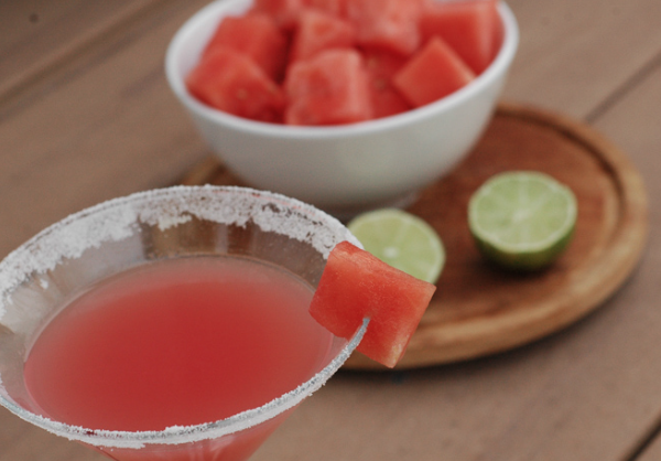 Disfruta del buen tiempo: cóctel de sandía