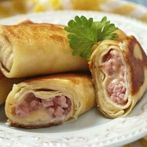 Receta Thermomix: crèpes al curry con chutney