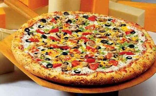 Pizza de verduras