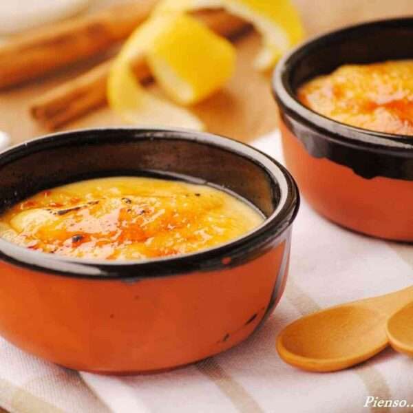 Cómo preparar una crema catalana en el microondas