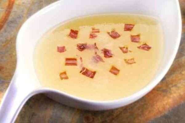 Cómo hacer sopa de melón con jamón