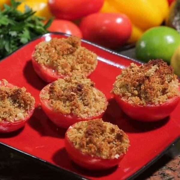 Receta de tomates a la provenzal