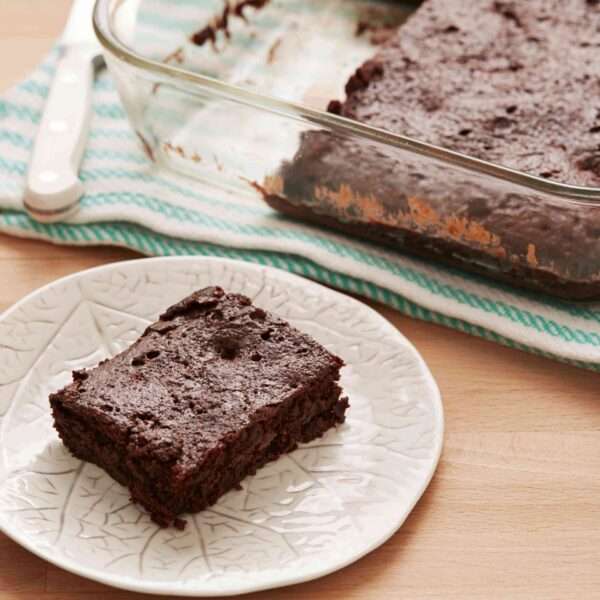 Receta de brownie sin horno