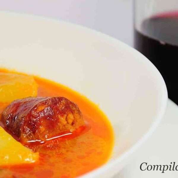 Receta de patatas con chorizo a la riojana