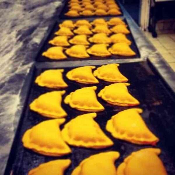 Empanadillas de gambas al curry