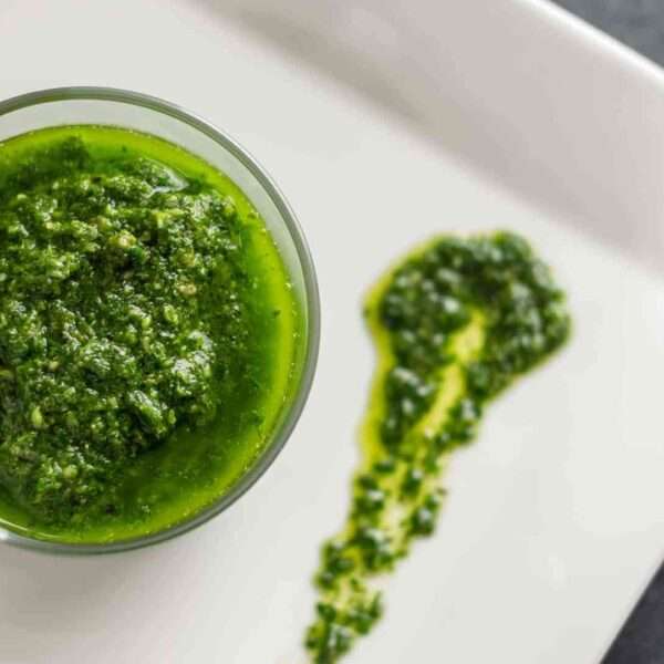 Receta de salsa pesto