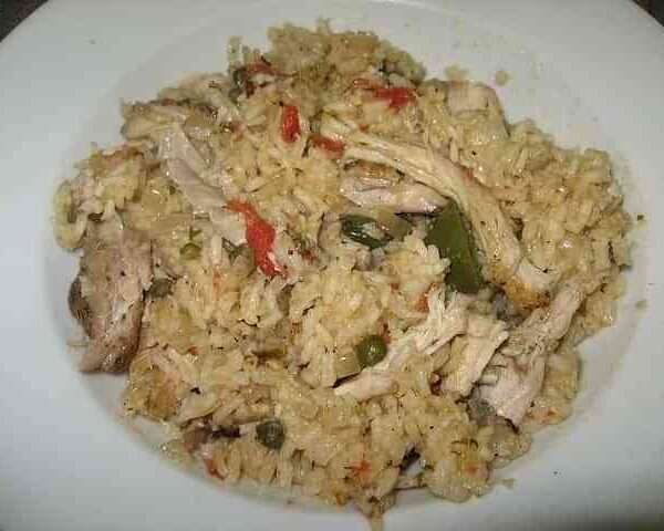 Receta de arroz con pollo