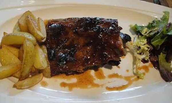 Receta de costillas de cerdo asadas