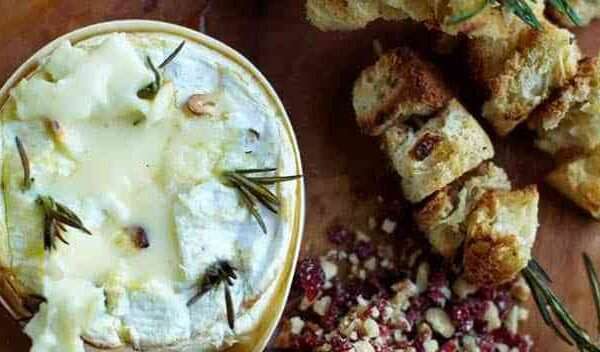 Receta de queso Camembert al horno