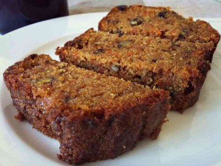 bizcocho vegano de zanahorias