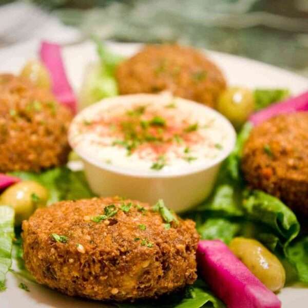 Receta árabe de falafel