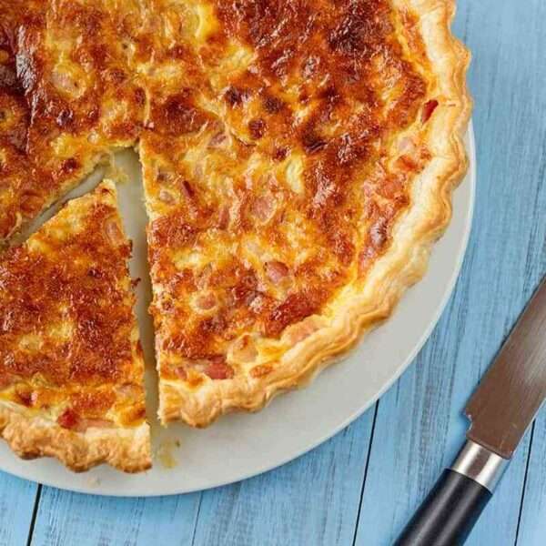 Receta de la auténtica quiche Lorraine