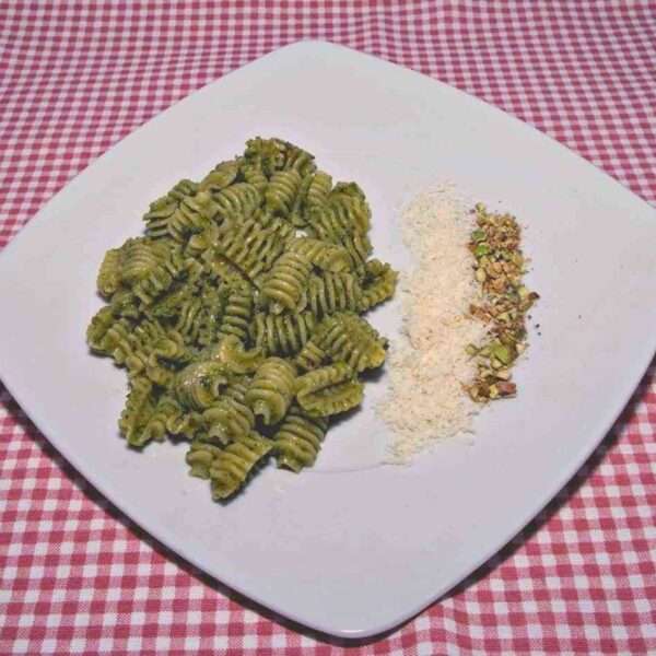Receta de pasta con pesto de pistacho
