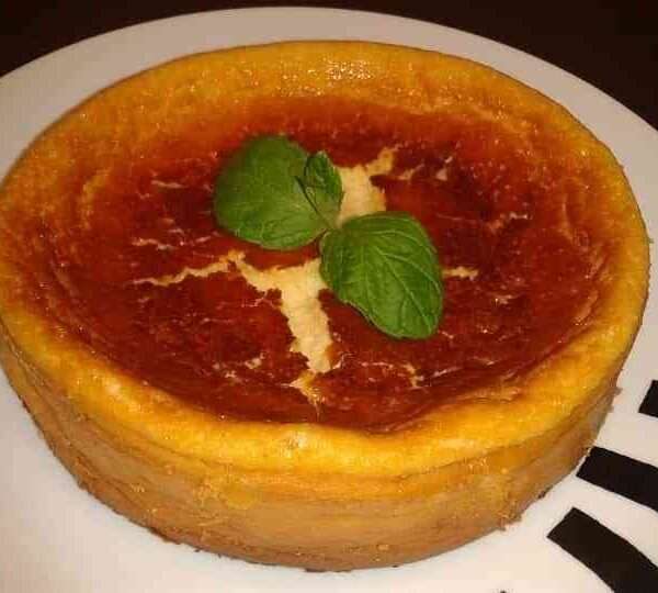 Receta de tarta de queso mascarpone al horno