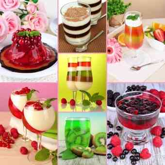 cómo comer fruta con gelatina