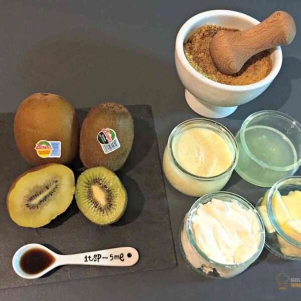 Receta para niños con kiwis Zespri: Tarta de queso con kiwi ¡fácil y deliciosa!