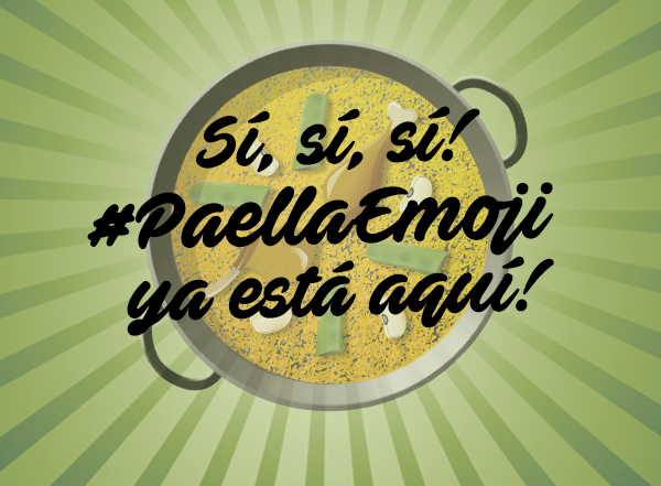 #PaellaEmoji es una realidad y Arroz La Fallera nos lo agradece