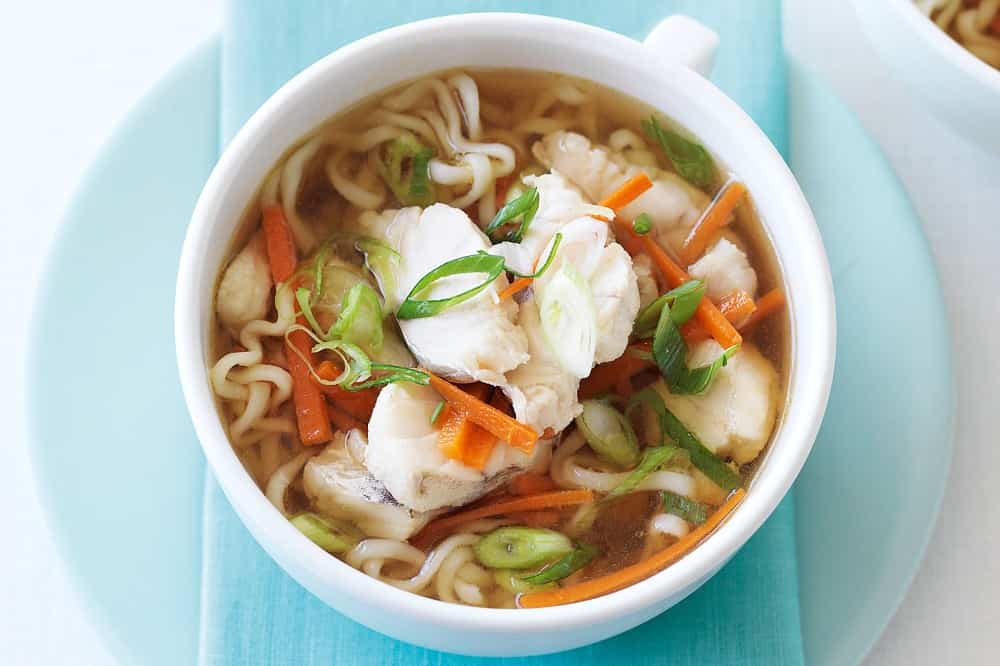 3 recetas de sopa de pescado sencilla