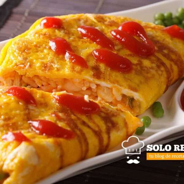 Receta de tortilla de arroz al estilo japonés
