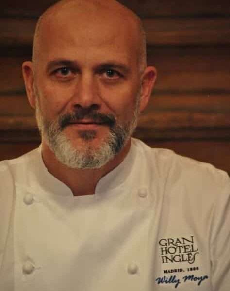 El Gran Hotel Inglés contará con el chef Willy Moya en sus cocinas