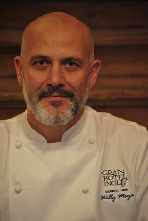 El Gran Hotel Inglés contará con el chef Willy Moya en sus cocinas