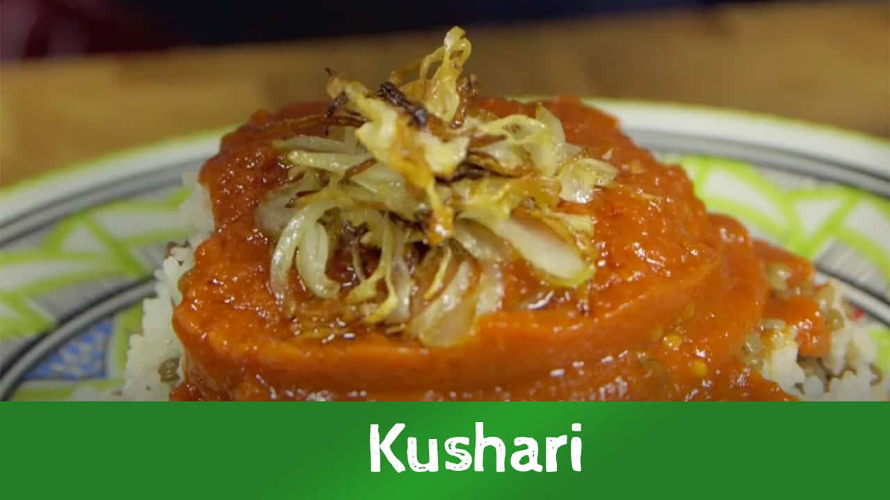 Kushari, una receta egipcia fácil y sabrosa