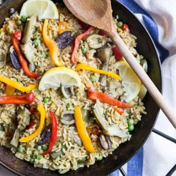 paella de diferentes formas